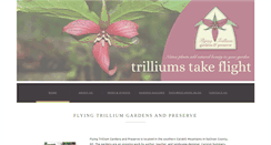 Desktop Screenshot of flyingtrillium.com