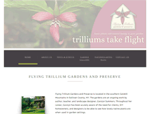 Tablet Screenshot of flyingtrillium.com
